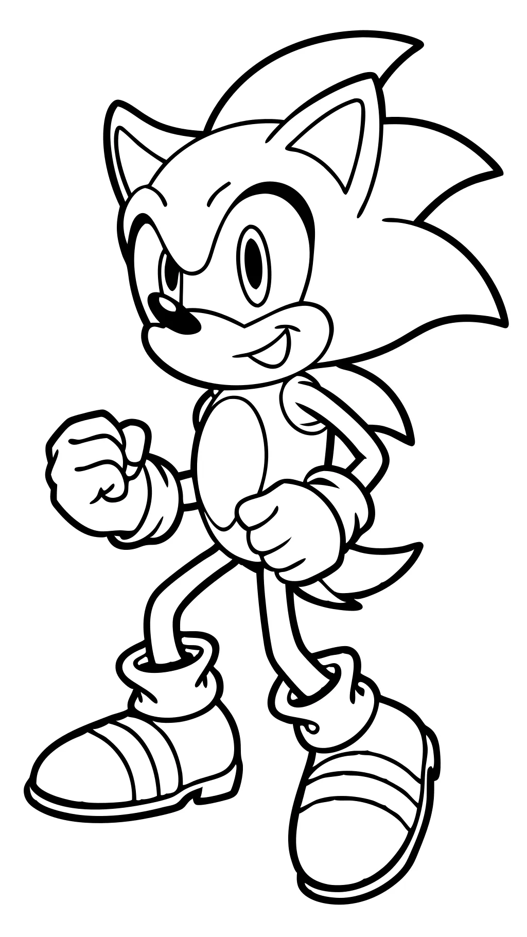 sonic characters coloring pages